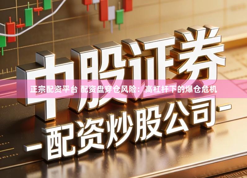 正宗配资平台 配资盘穿仓风险：高杠杆下的爆仓危机