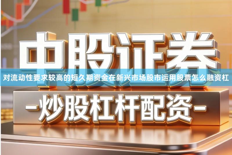 对流动性要求较高的短久期资金在新兴市场股市运用股票怎么融资杠