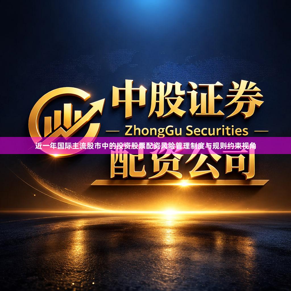 近一年国际主流股市中的投资股票配资风险管理制度与规则约束视角